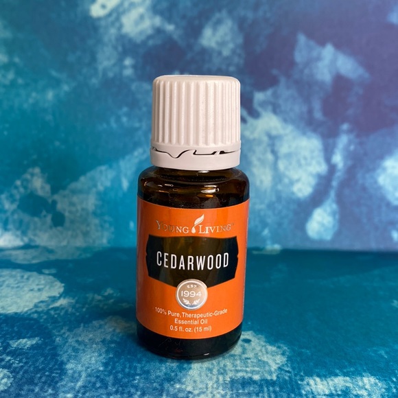 NEW Young Living Cedarwood Essential Oil 0.5oz